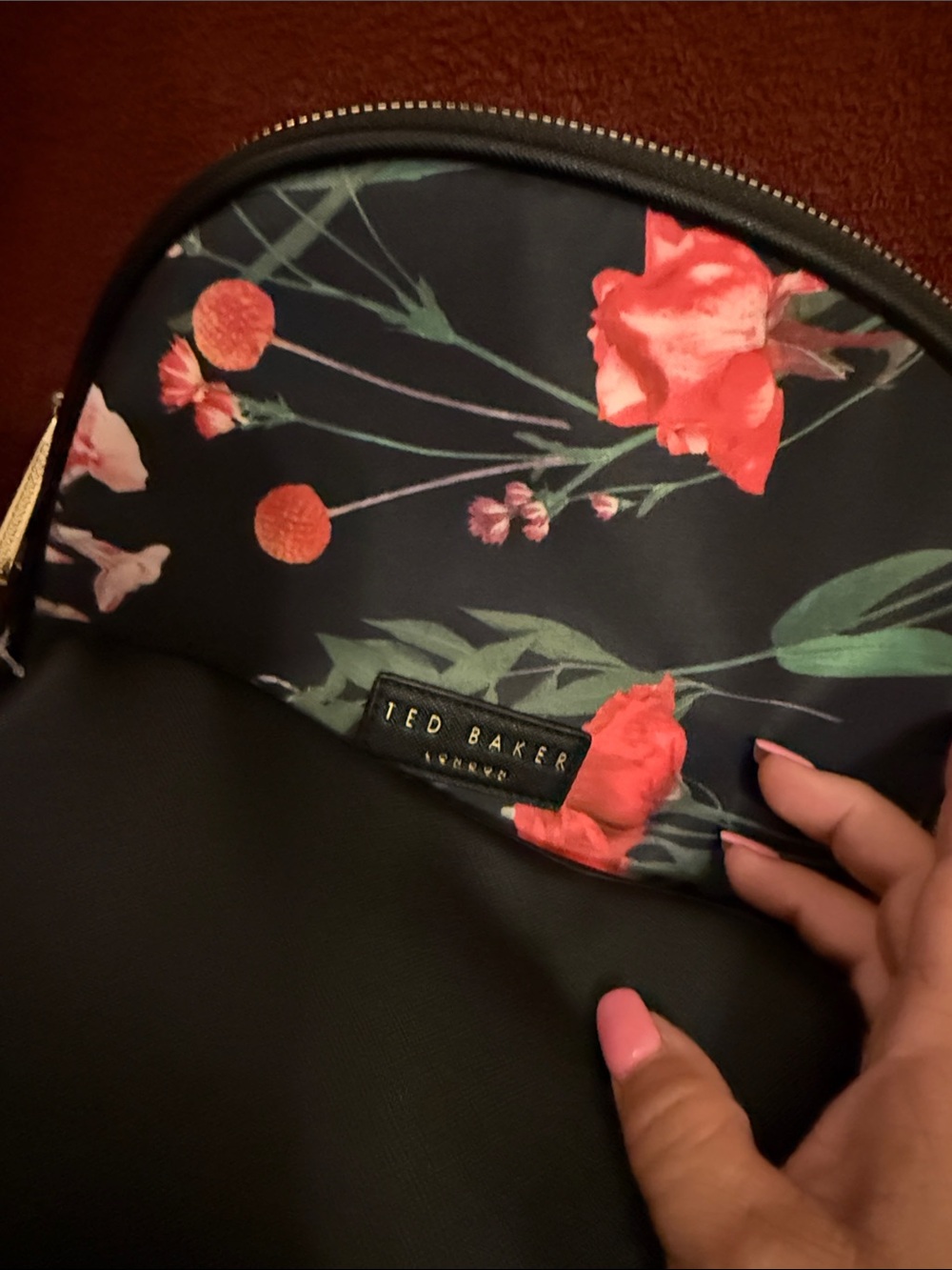 Ted Baker 3pc Cosmetic Bag Set - Picture 3 of 3